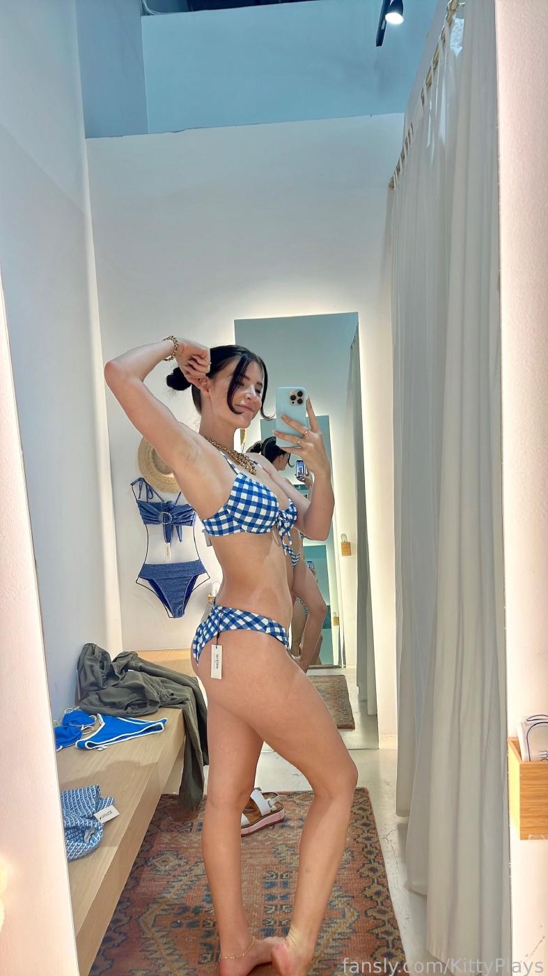 kittyplays fitting room bikini try on fansly set leaked omnrik