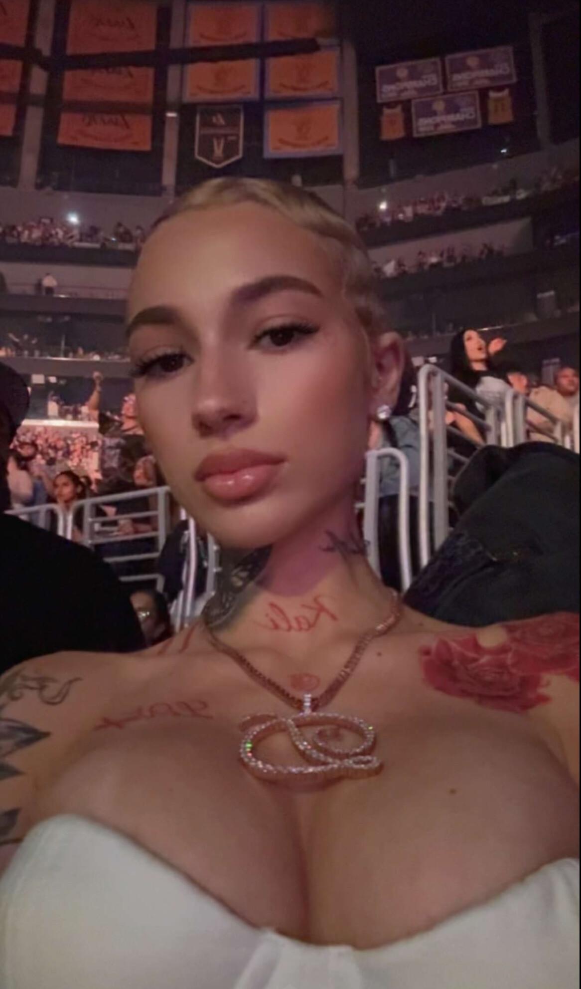 bhad bhabie sexy tight corset cleavage onlyfans set leaked cufnwb
