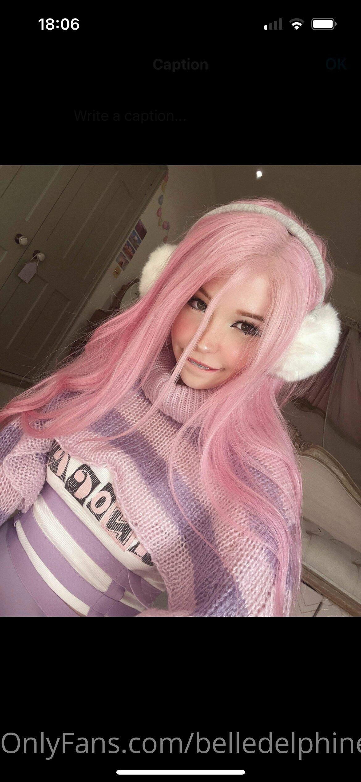 belle delphine purple crocs full onlyfans set leaked sehbnm influencersgonewild