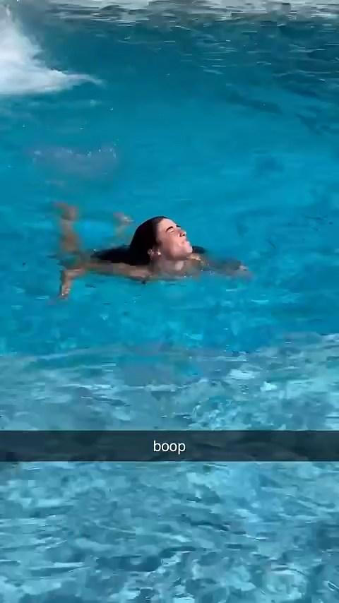 charli damelio bikini waterpark video leaked xqrzod influencersgonewild