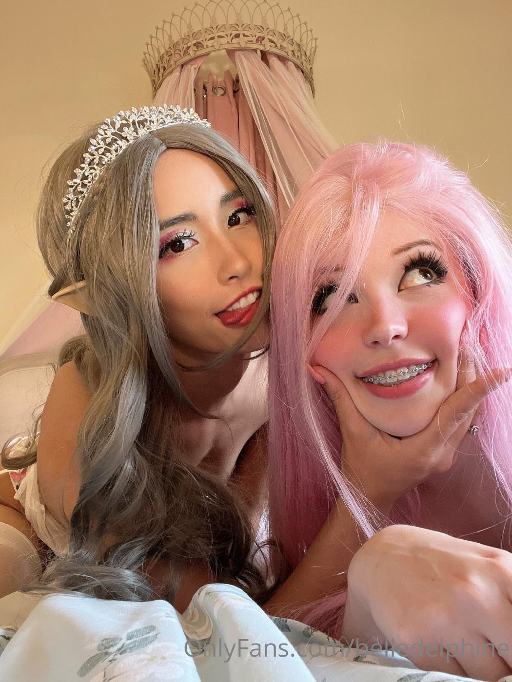 belle delphine lewd elves collab onlyfans set leaked xxvvts influencersgonewild