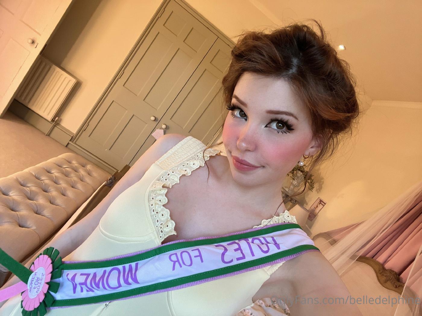 belle delphine votes for women onlyfans set leaked ggeayc influencersgonewild