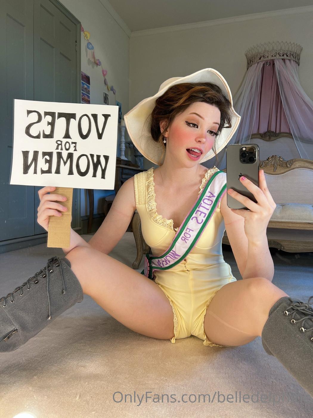 belle delphine votes for women onlyfans set leaked gqwjrz influencersgonewild