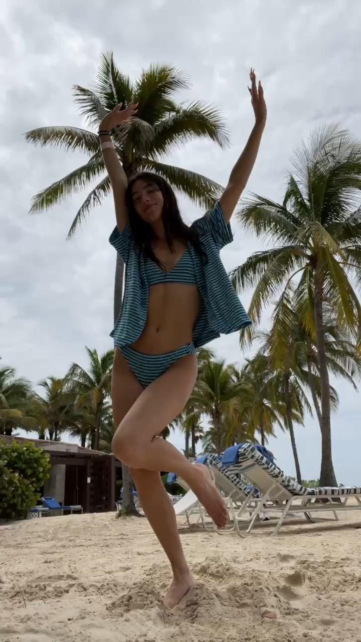 charli damelio bikini beach dance video leaked ipdwfo influencersgonewild